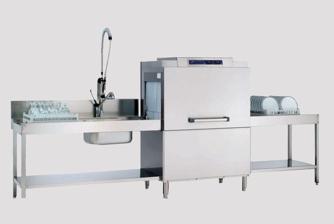 CONVEYOR TYPE DISH WASHER